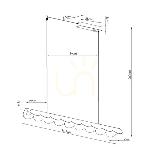 Check BISCUIT 100 pendant lamp white LED 4000K