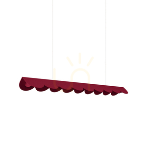 BISCUIT 100 burgundy LED 4000K pendant lamp small 0