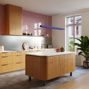 BISCUIT 100 peach LED 4000K pendant lamp small 5