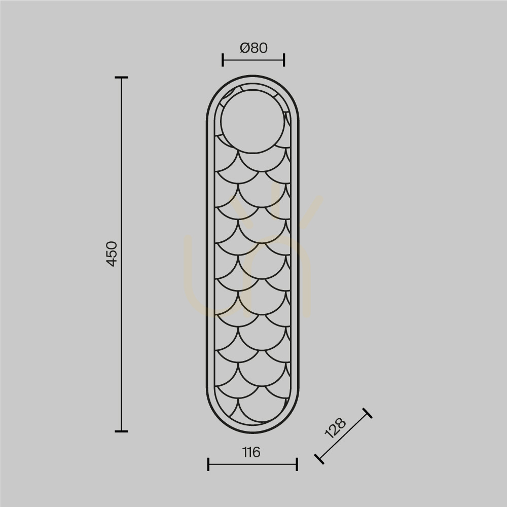 View BLINK wall lamp MOD473WL-L25BSK Maytoni BLINK wall lamp MOD473WL-L25BSK Maytoni