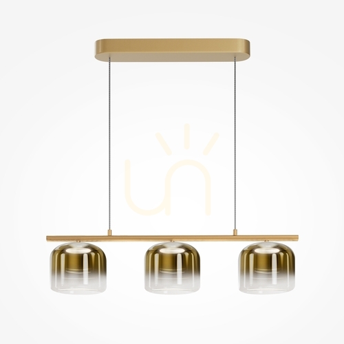 Check Pendant Light Maytoni Spirito MOD286PL-L12G3K Gold LED 3x14W