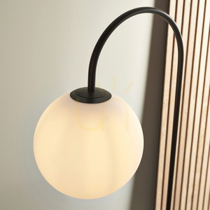 Halo Standing Lamp Black Endon small 8
