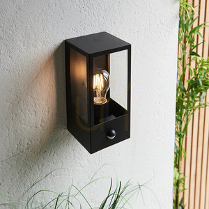 Outdoor Wall Light Endon Oxford PIR Black Stainless Steel E27 small 6