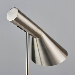 Endon Carlo Grey Marble Steel Table Lamp 60.5cm small 8