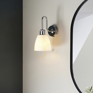 Endon Piper Chrome IP44 Bathroom Wall Light 95506 small 5