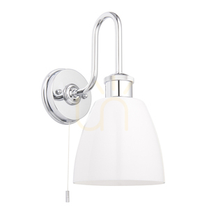 Endon Piper Chrome IP44 Bathroom Wall Light 95506 small 9