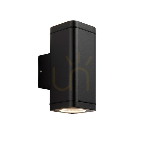 Check Wall lamp Milton Black Endon