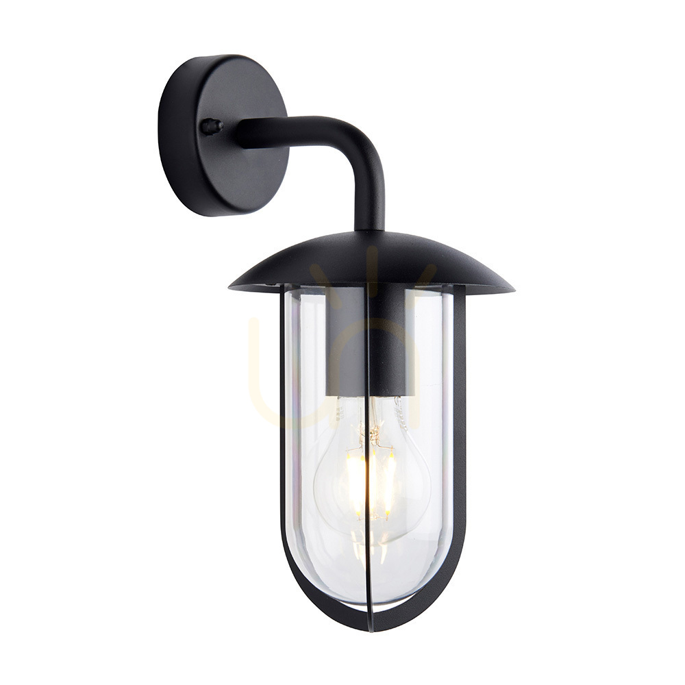Wall lamp Quinn Black Endon