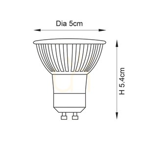 Accessory GU10 LED SMD White Endon small 1