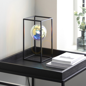 Endon Kinjo Black Steel Table Lamp 30cm small 5