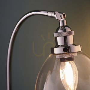 Table Lamp Endon Hansen Silver Steel Glass 53.3 cm 8 Table Lamp Endon Hansen Silver Steel Glass 53.3 cm small 8