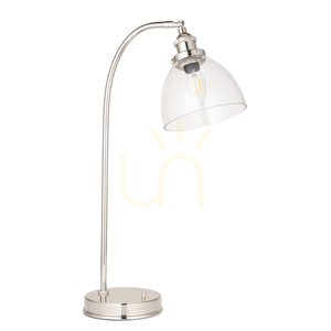 Table Lamp Endon Hansen Silver Steel Glass 53.3 cm 9 Table Lamp Endon Hansen Silver Steel Glass 53.3 cm small 9