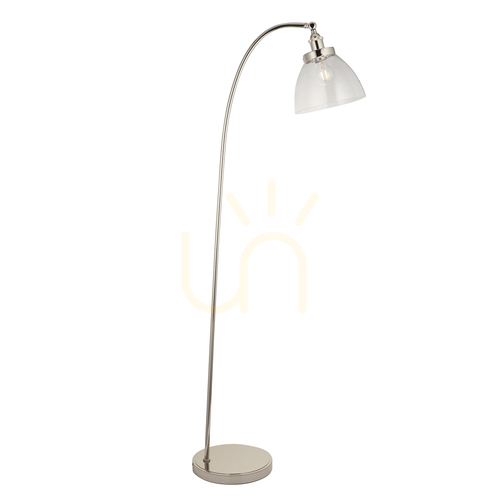 Check Hansen Standing Lamp Silver Endon