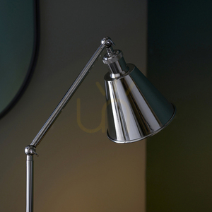 Standing Lamp Endon Hal Silver Steel E27 small 6