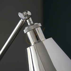 Standing Lamp Endon Hal Silver Steel E27 small 7