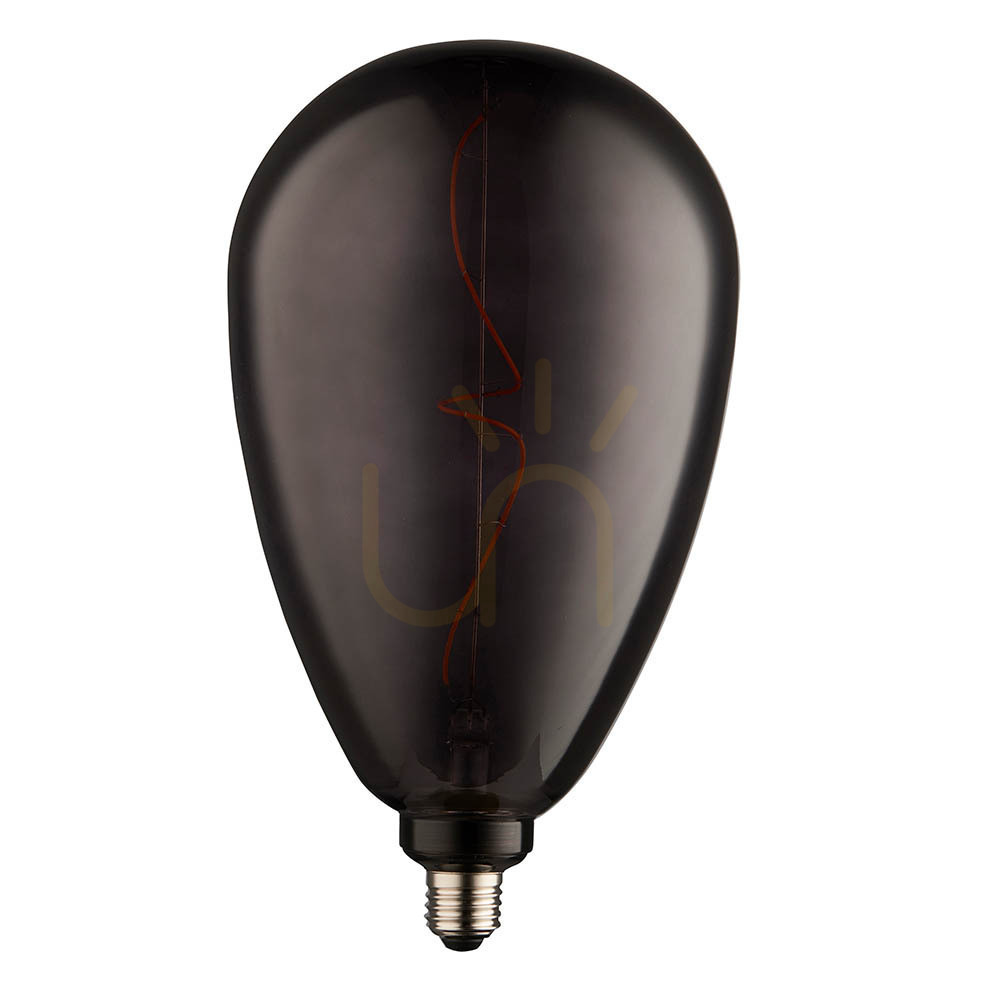 Show Endon Smoky Glass E27 Pendant Light 17.3 cm 1x4W Endon Smoky Glass E27 Pendant Light 17.3 cm 1x4W