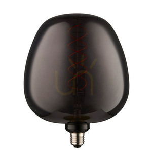 Endon Helix 98083 E27 4 W LED bulb, smoked glass, 1800 K, Ø19 cm small 1