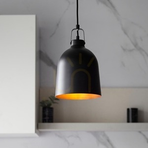Pendant Light Endon Lazenby Silver Steel 19.6 cm E27 Dimmable small 3