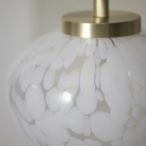 Table Lamp Endon Mali Brass Steel Glass 42.3 cm G9 1 Table Lamp Endon Mali Brass Steel Glass 42.3 cm G9 small 1