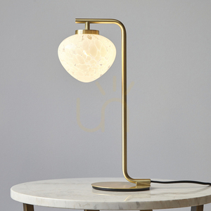 Table Lamp Endon Mali Brass Steel Glass 42.3 cm G9 3 Table Lamp Endon Mali Brass Steel Glass 42.3 cm G9 small 3