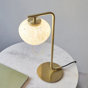 Table Lamp Endon Mali Brass Steel Glass 42.3 cm G9 6 Table Lamp Endon Mali Brass Steel Glass 42.3 cm G9 small 6