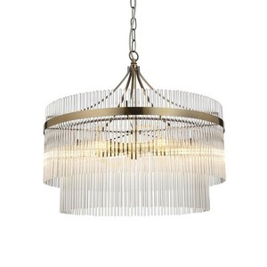 Pendant Light Endon Marietta Brass 5-Light 50 cm Metal Glass 0 Pendant Light Endon Marietta Brass 5-Light 50 cm Metal Glass small 0