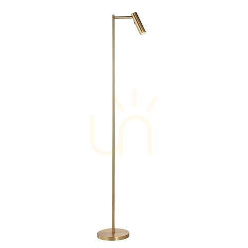 Check Dedicated Reader Standing Lamp Brass Endon