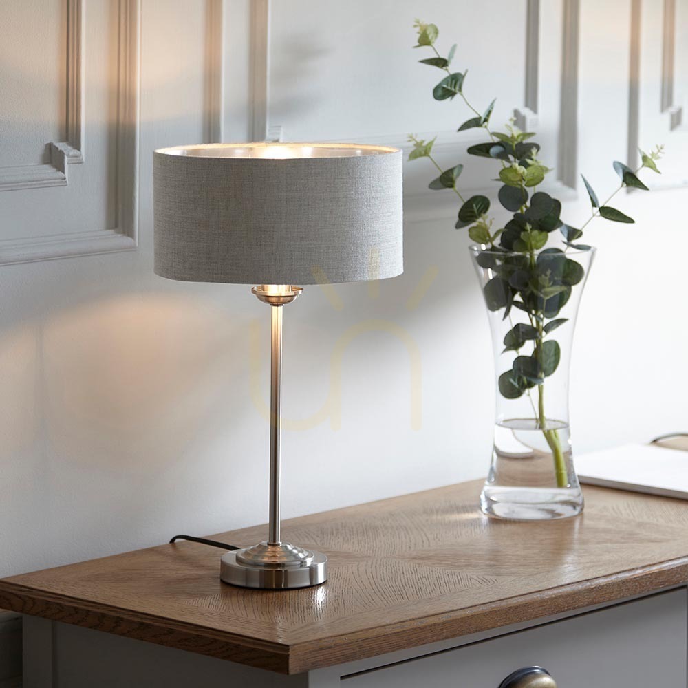 Display Highclere Table Lamp Beige Endon. Highclere Table Lamp Beige Endon.