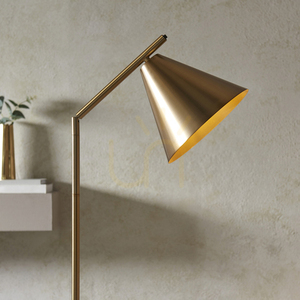 Standing Lamp Endon Cape Brass Steel E27 1-Light 6 Standing Lamp Endon Cape Brass Steel E27 1-Light small 6