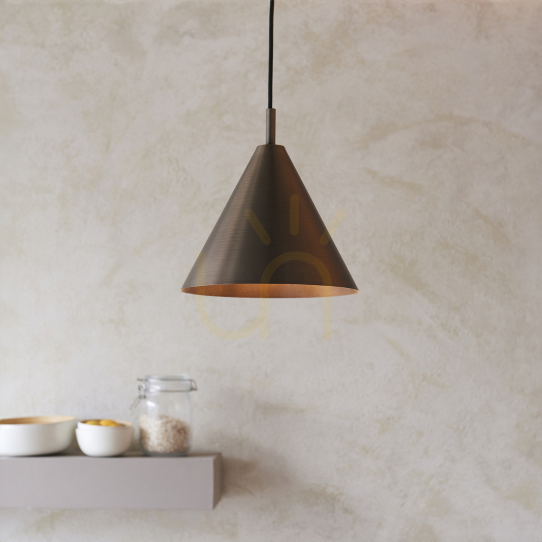 Display Endon Cape Bronze Pendant Light Endon Cape Bronze Pendant Light