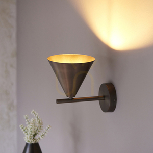 Wall Light Endon Cape Brown Steel E14 Dimmable 4 Wall Light Endon Cape Brown Steel E14 Dimmable small 4