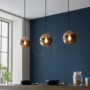 Boli Pendant Lamp Black Endon small 5