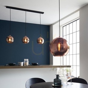 Boli Pendant Lamp Black Endon small 8