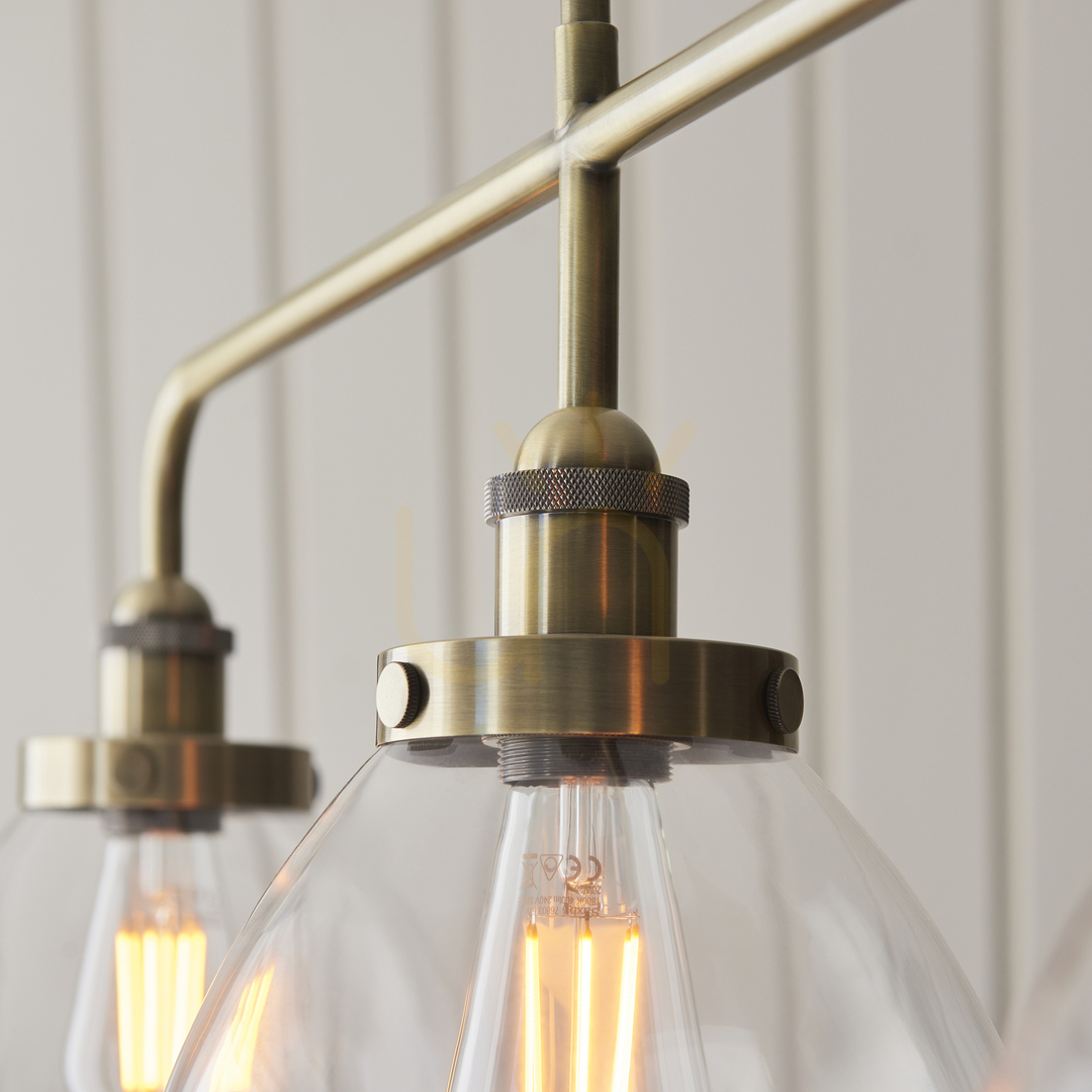 View Hansen Brass Endon Pendant Lamp Hansen Brass Endon Pendant Lamp