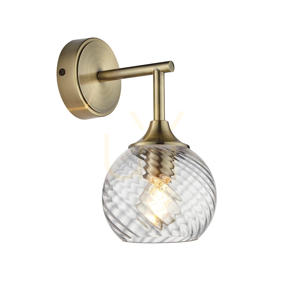 Wall lamp Allegra Brass Endon