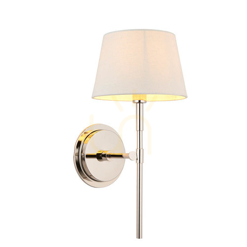 Check Wall lamp Rennes &amp; Cici Silver Endon