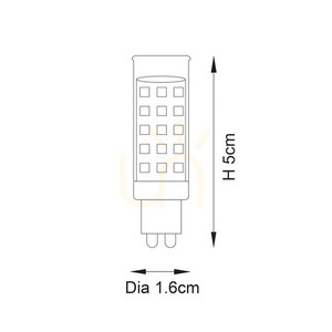 Accessory G9 LED SMD White Endon. 1 Accessory G9 LED SMD White Endon. small 1