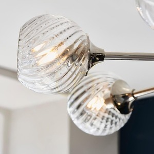 Allegra Pendant Lamp Silver Endon 6 Allegra Pendant Lamp Silver Endon small 6