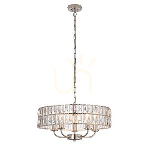 Clifton Pendant Lamp Silver Endon small 1