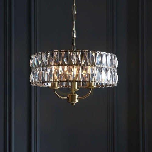 Check Clifton Brass Endon Pendant Lamp