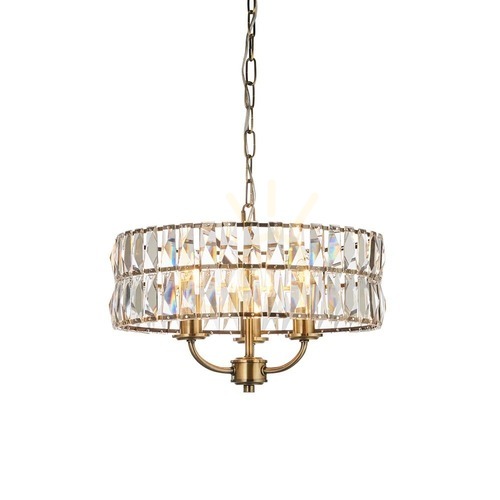 Check Clifton Brass Endon Pendant Lamp