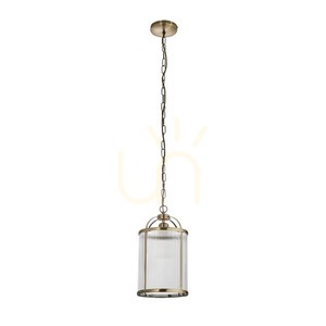 Pendant Light Endon Lambeth Ribbed Brass Glass 20 cm E27 Dimmable 1 Pendant Light Endon Lambeth Ribbed Brass Glass 20 cm E27 Dimmable small 1