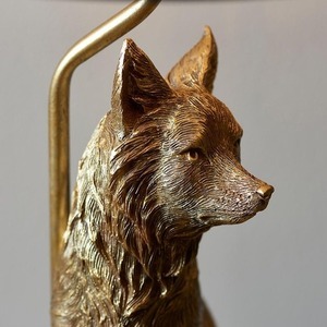 Table Lamp Endon Fox Black Resin Fabric Steel 53 cm 1 Table Lamp Endon Fox Black Resin Fabric Steel 53 cm small 1