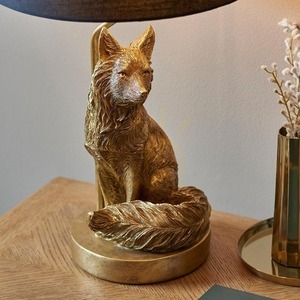 Table Lamp Endon Fox Black Resin Fabric Steel 53 cm 7 Table Lamp Endon Fox Black Resin Fabric Steel 53 cm small 7
