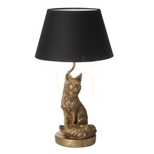 Table Lamp Endon Fox Black Resin Fabric Steel 53 cm 9 Table Lamp Endon Fox Black Resin Fabric Steel 53 cm small 9