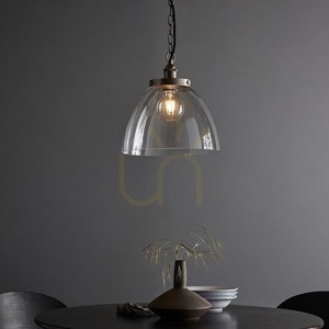 Pendant Light Endon Hansen Grand Silver Steel Glass 33cm E27 Dimmable 4 Pendant Light Endon Hansen Grand Silver Steel Glass 33cm E27 Dimmable small 4