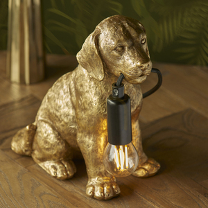 Labrador Puppy Table Lamp Black Endon 2 Labrador Puppy Table Lamp Black Endon small 2