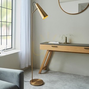 Floor Lamp Endon Karna Brass Steel 163 cm E27 2 Floor Lamp Endon Karna Brass Steel 163 cm E27 small 2