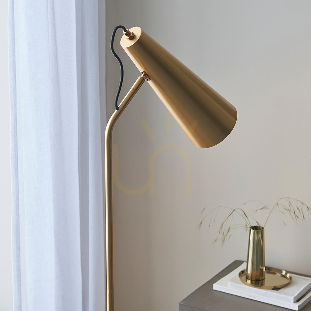 Display Floor Lamp Endon Karna Brass Steel 163 cm E27 Floor Lamp Endon Karna Brass Steel 163 cm E27