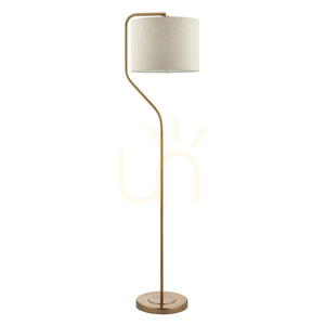 Standing Lamp Endon Clement Brass E27 155 cm Steel Fabric 6 Standing Lamp Endon Clement Brass E27 155 cm Steel Fabric small 6